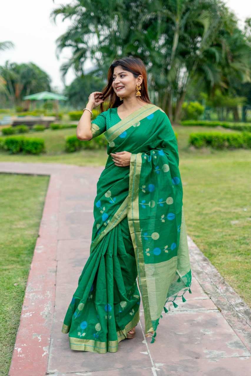 YNF LINEN RWS SAREE WHOLESALE JAMDANI SAREES MANUFACTURER